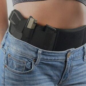 Black Concealed Carry Waistband Holster